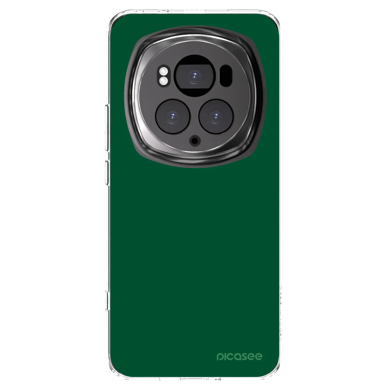 Picasee silikonový průhledný obal pro Honor Magic6 Pro - Green Gleam