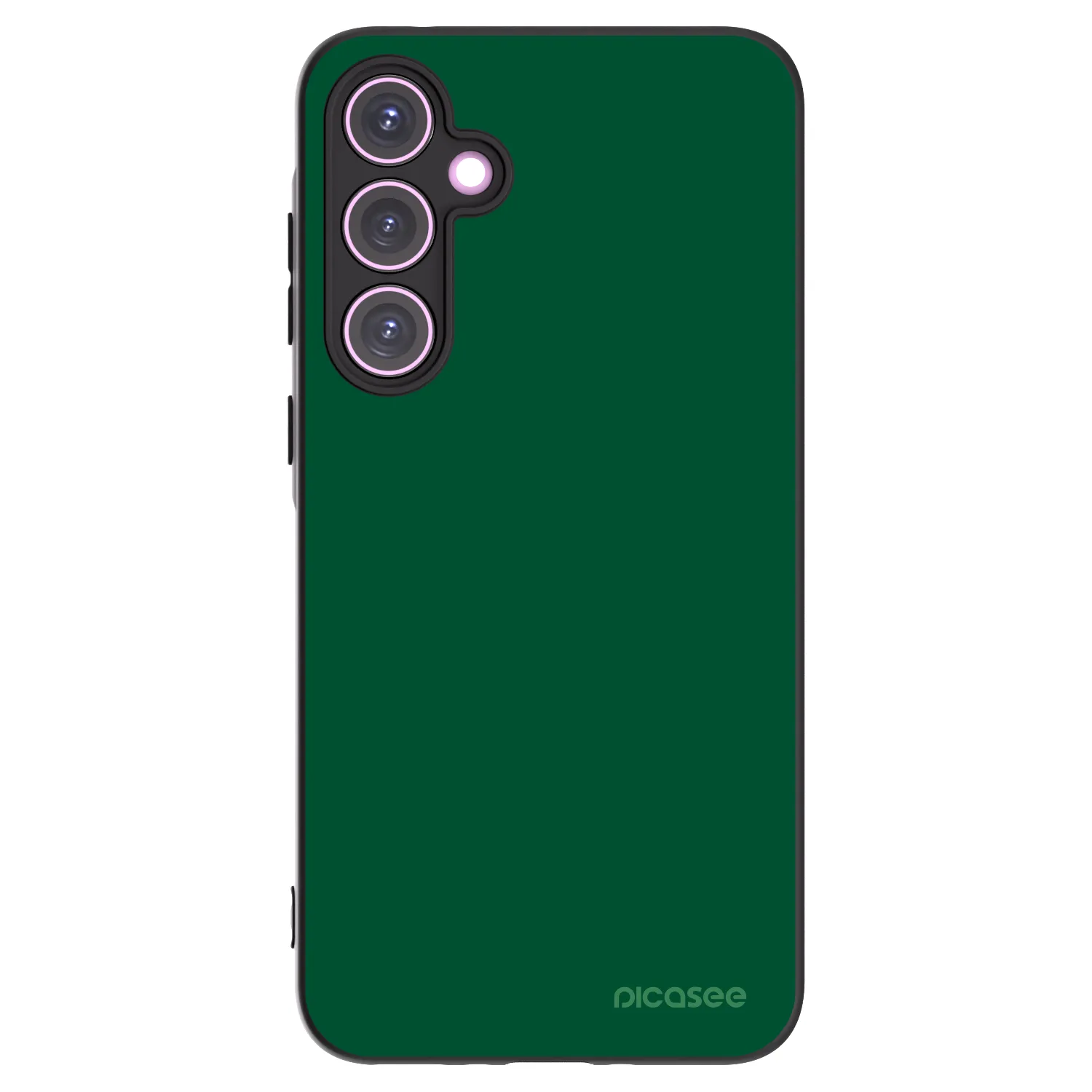 Picasee silikonový černý obal pro Samsung Galaxy A35 5G A356B - Green Gleam