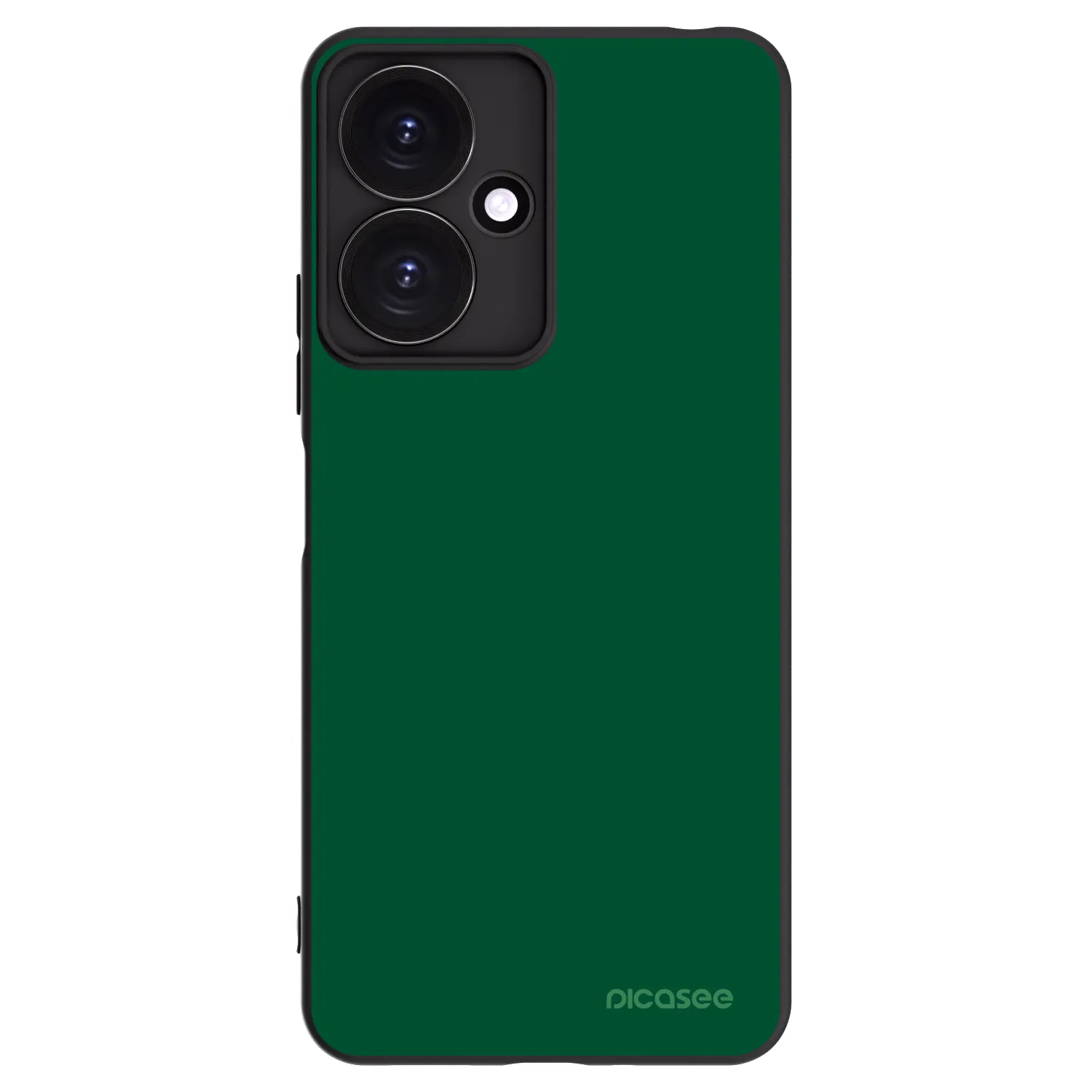 Picasee silikonový černý obal pro Xiaomi Redmi 13C 5G - Green Gleam