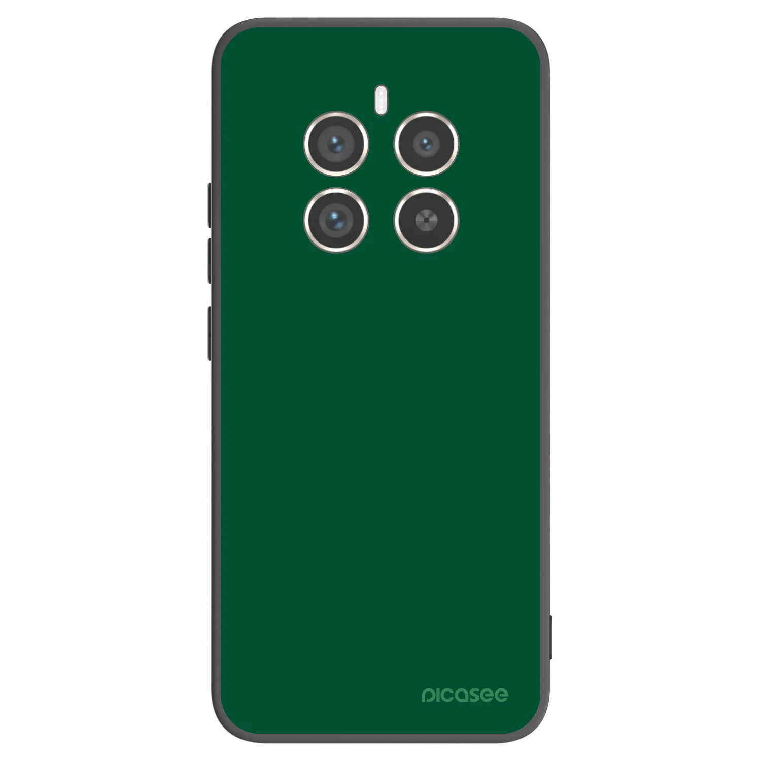 Picasee silikonový černý obal pro Realme 12 Pro 5G - Green Gleam