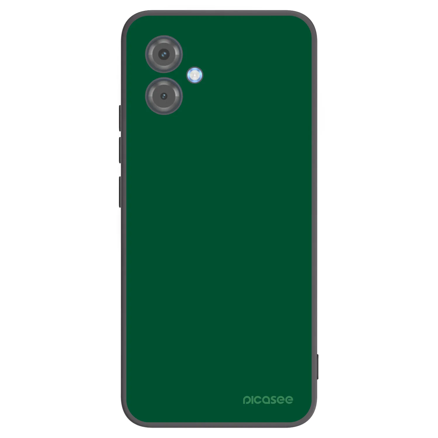 Picasee silikonový černý obal pro Motorola Moto G14 - Green Gleam