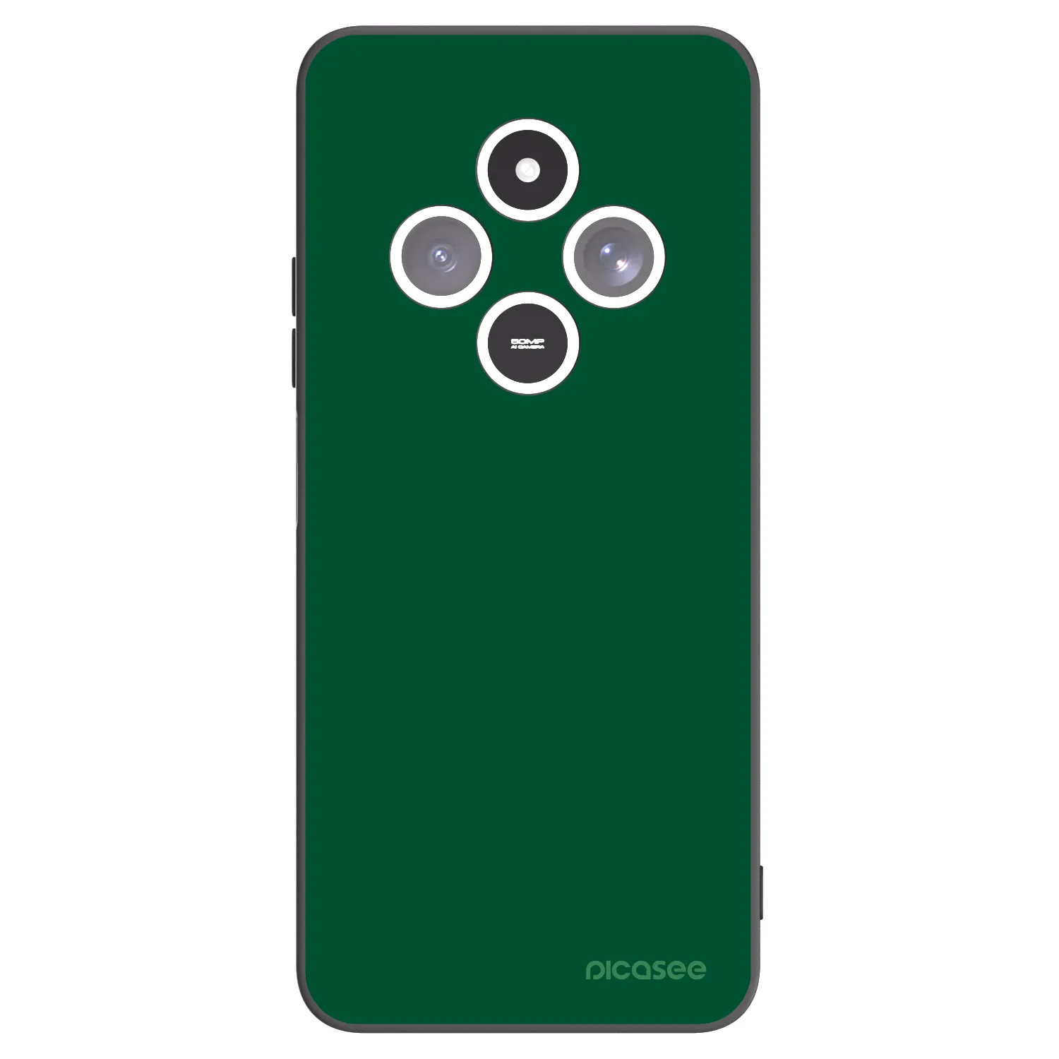 Picasee silikonový černý obal pro Xiaomi Redmi 14C - Green Gleam