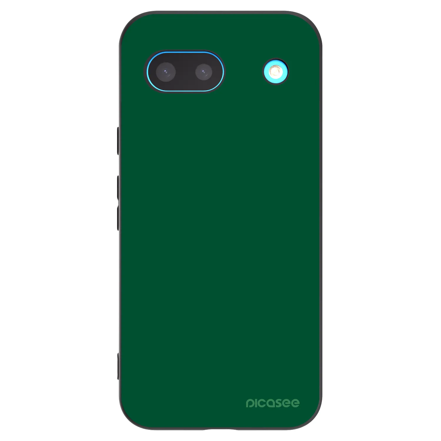 Picasee silikonový černý obal pro Google Pixel 8a - Green Gleam