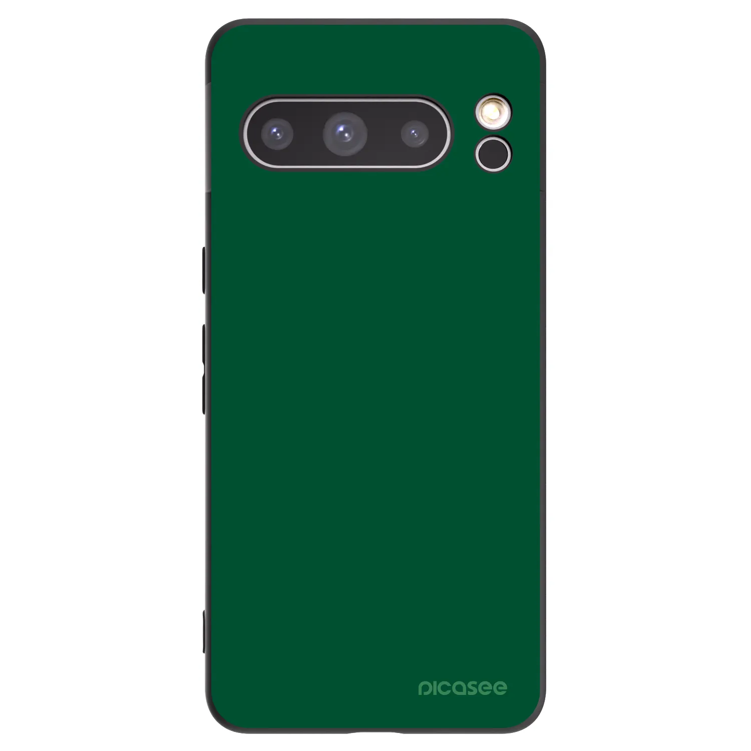 Picasee silikonový černý obal pro Google Pixel 8 Pro - Green Gleam
