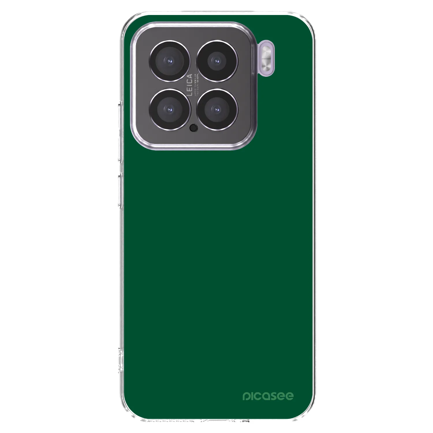 Picasee silikonový průhledný obal pro Xiaomi 15 - Green Gleam