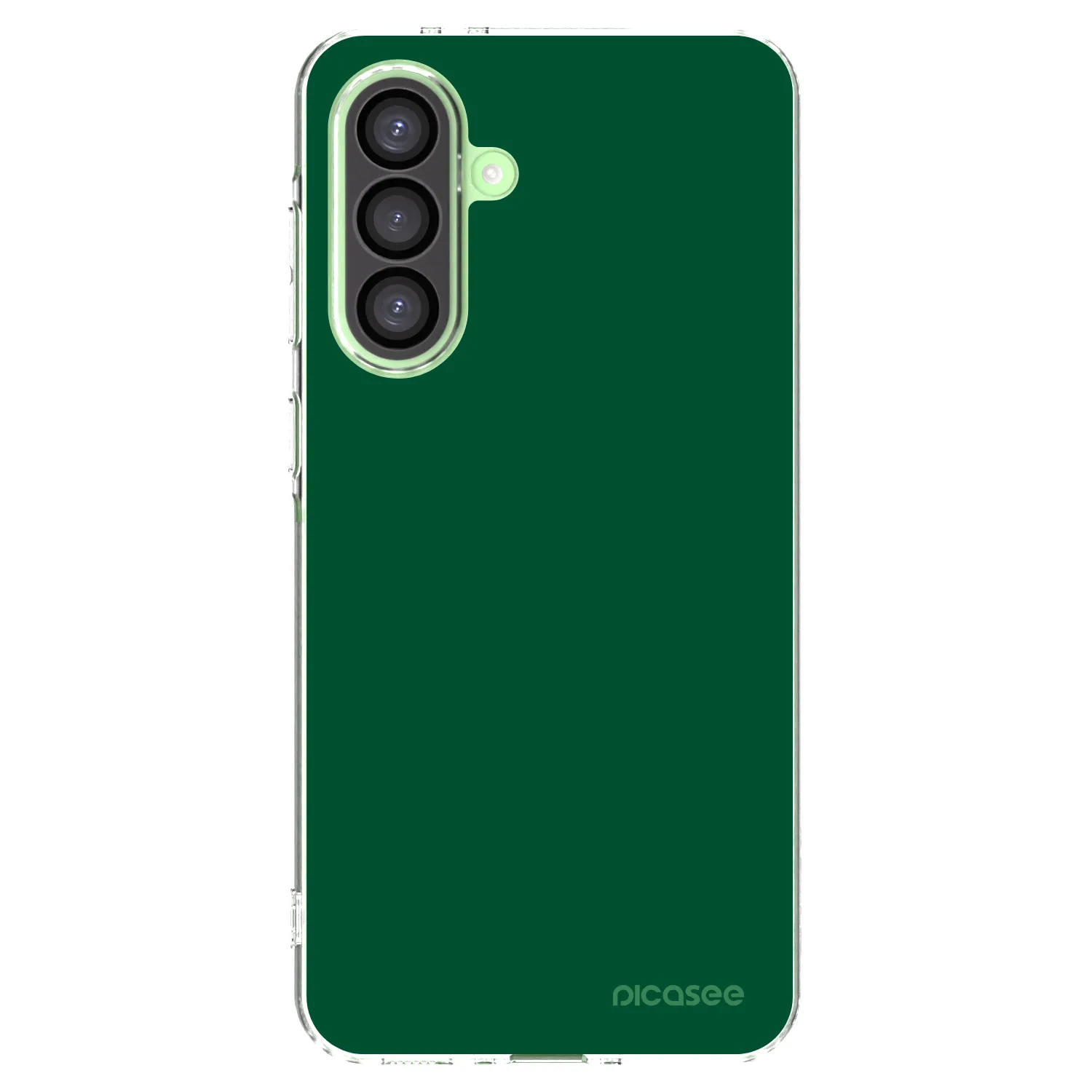 Picasee silikonový průhledný obal pro Samsung Galaxy A26 5G A266B - Green Gleam