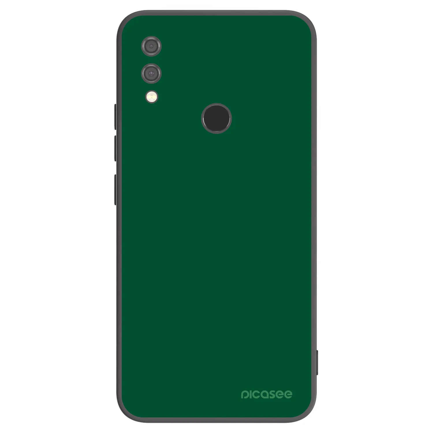 Picasee silikonový černý obal pro Xiaomi Redmi Note 7 - Green Gleam