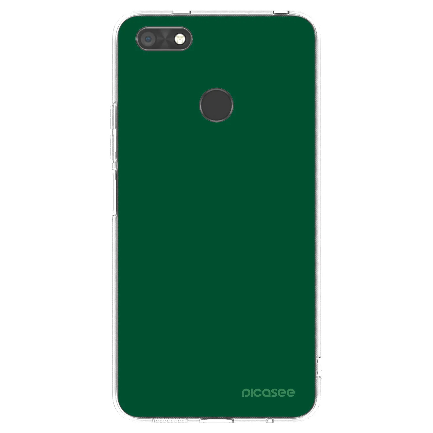 Picasee silikonový průhledný obal pro Huawei P9 Lite Mini - Green Gleam