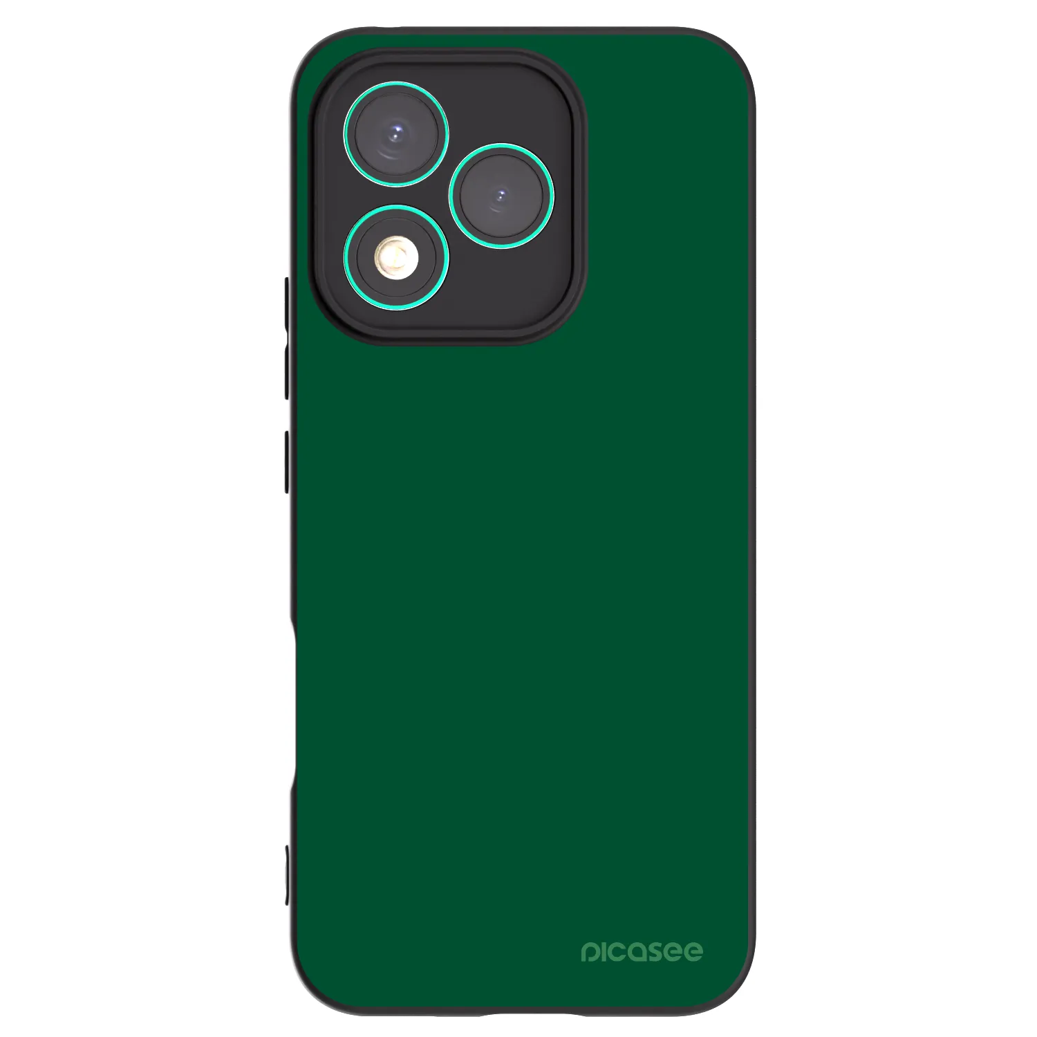 Picasee silikonový černý obal pro Honor 400 Lite 5G - Green Gleam