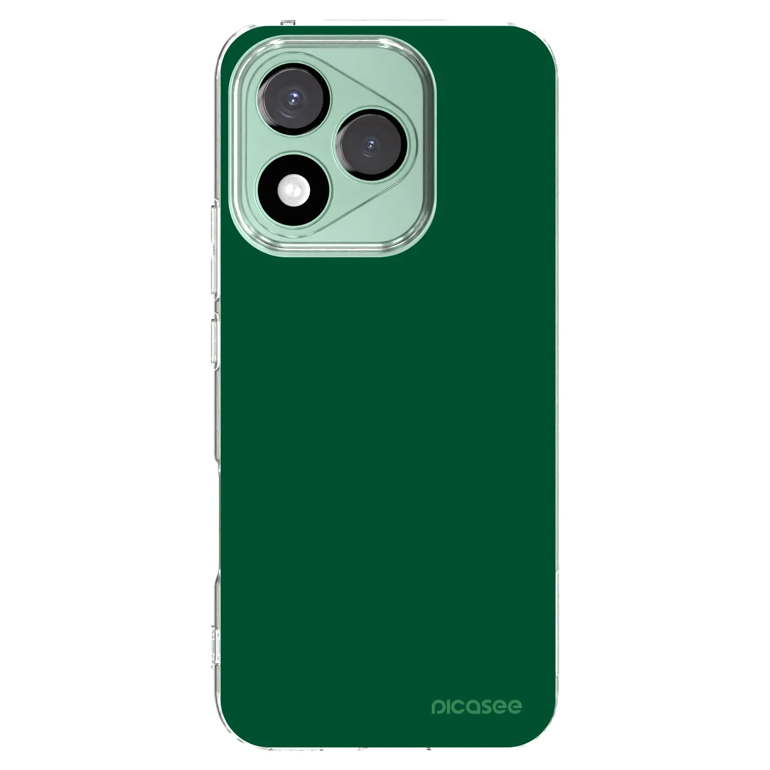 Picasee silikonový průhledný obal pro Honor 400 Lite 5G - Green Gleam