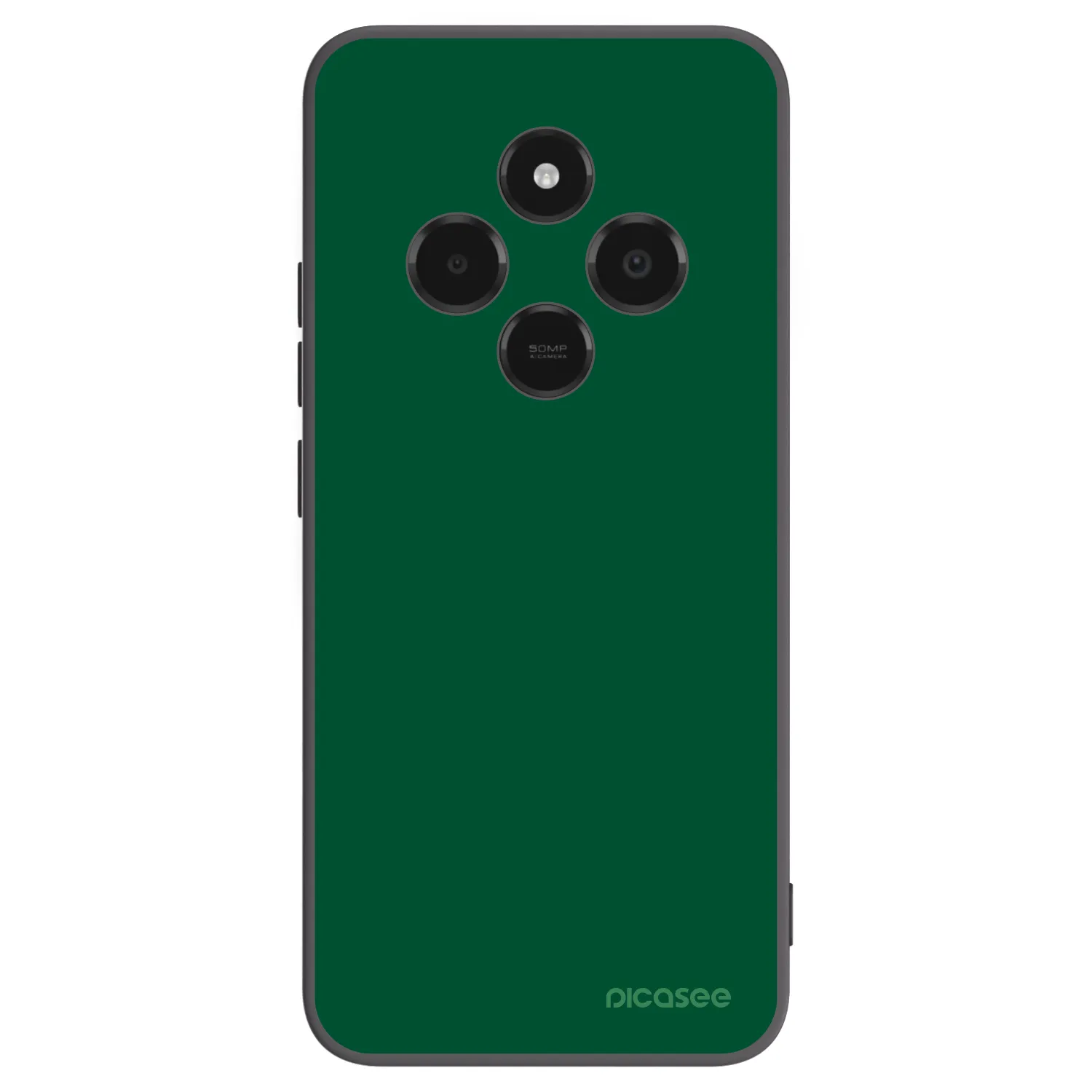Picasee silikonový černý obal pro Xiaomi Poco C75 - Green Gleam