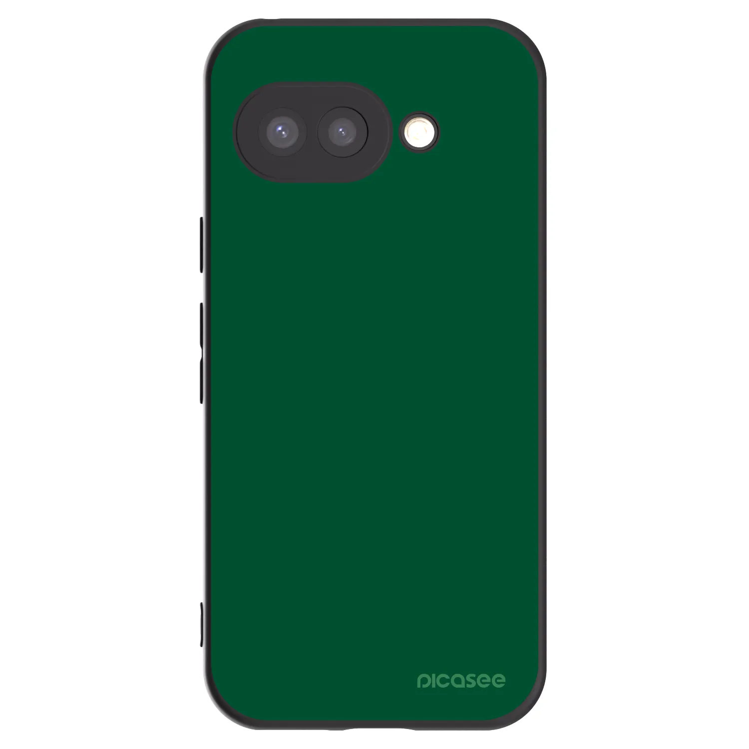 Picasee silikonový černý obal pro Google Pixel 9a - Green Gleam