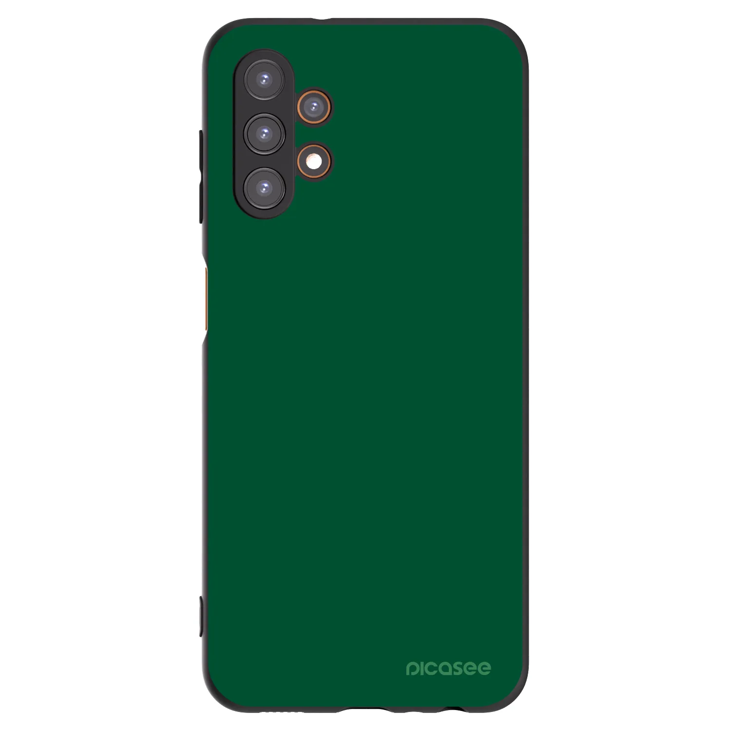 Picasee silikonový černý obal pro Samsung Galaxy A13 5G - Green Gleam