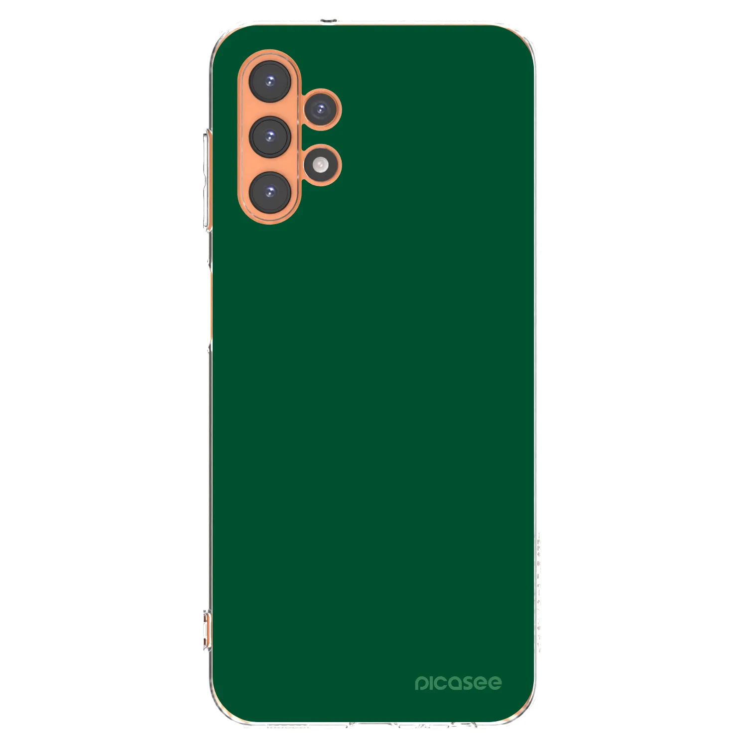 Picasee silikonový průhledný obal pro Samsung Galaxy A13 5G - Green Gleam