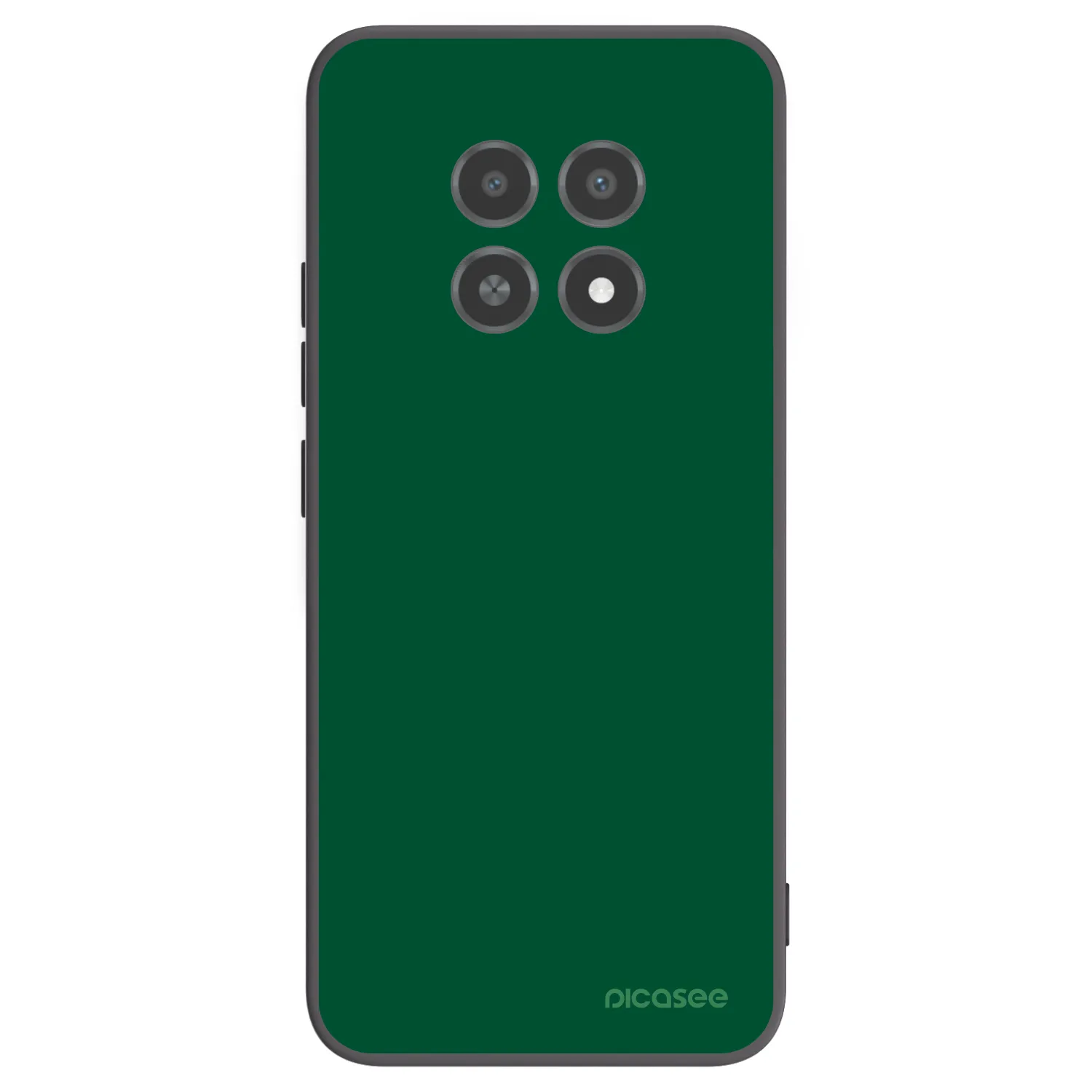 Picasee silikonový černý obal pro Realme 12X - Green Gleam