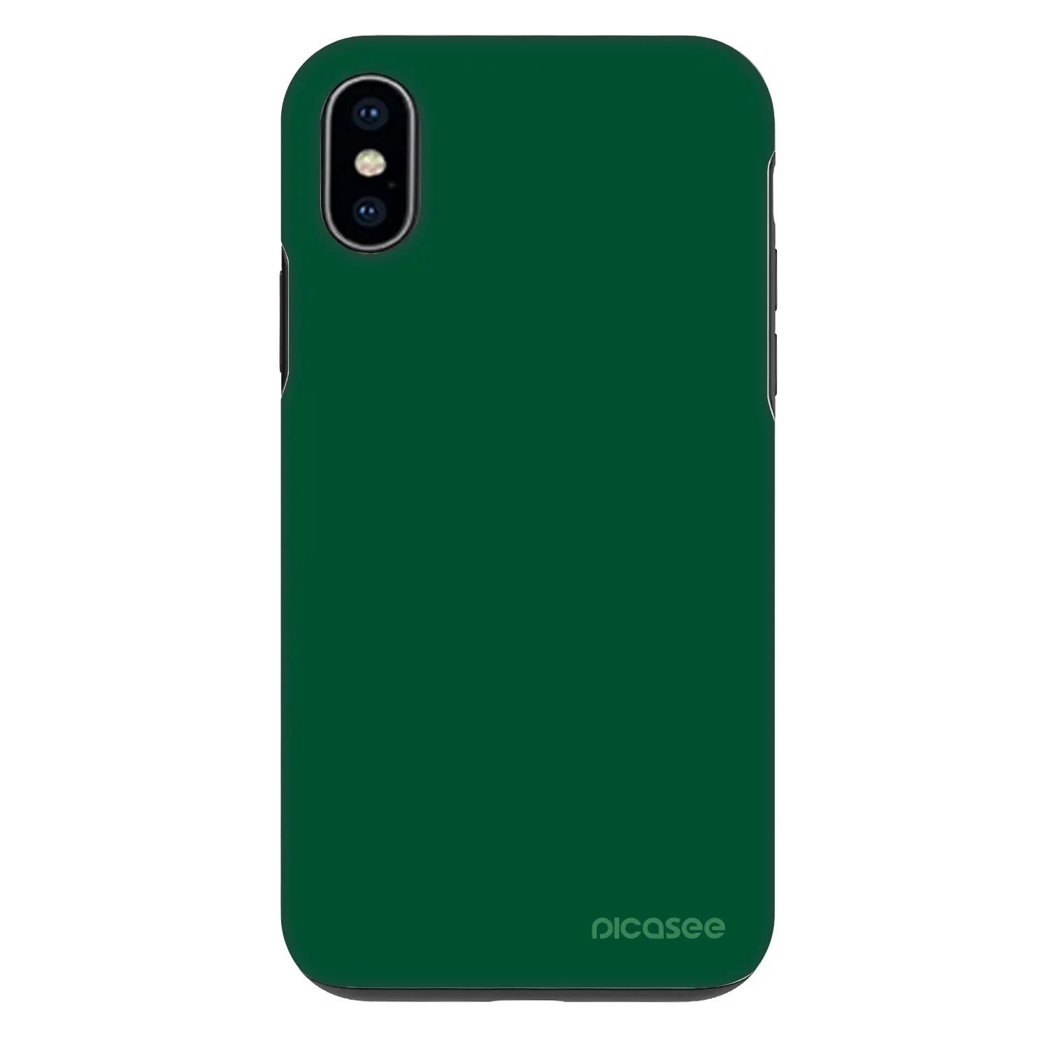 Picasee Fashion Case pro Apple iPhone X/XS - Green Gleam