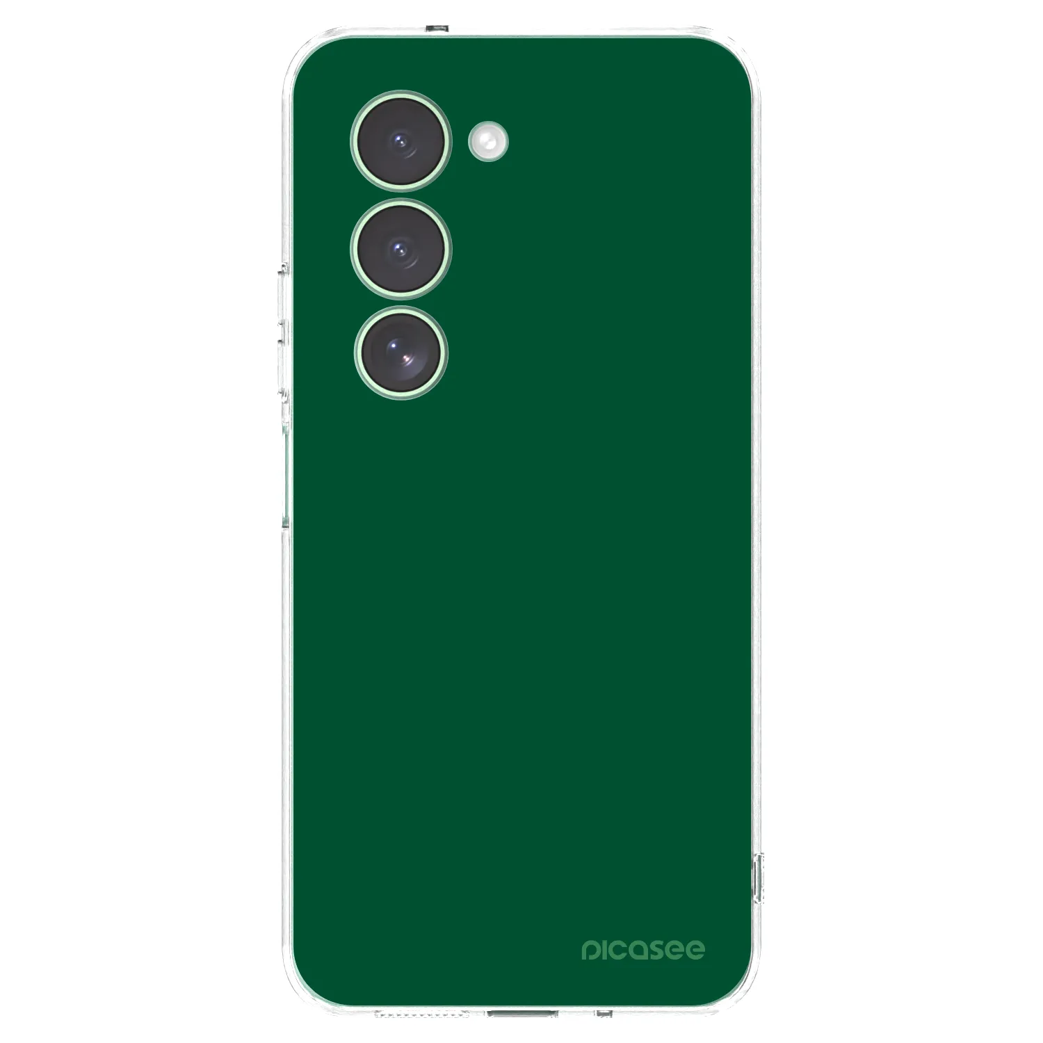 Picasee silikonový průhledný obal pro Xiaomi Redmi 15 5G - Green Gleam