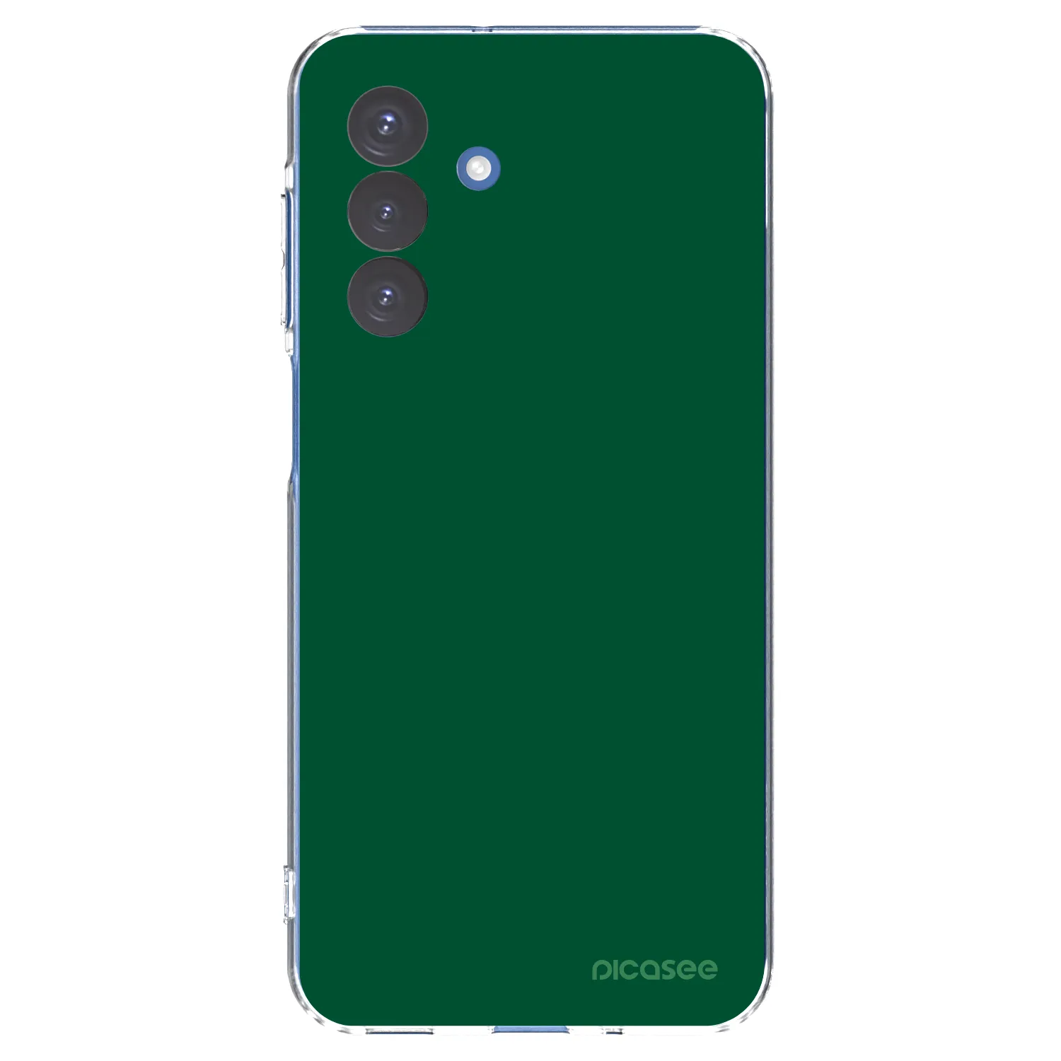 Picasee silikonový průhledný obal pro Samsung Galaxy A17 5G - Green Gleam