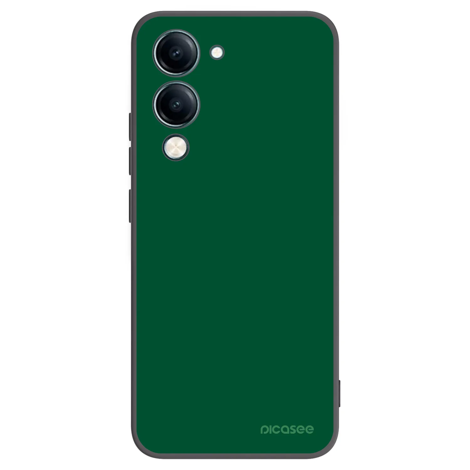 Picasee silikonový černý obal pro Vivo Y29s 5G - Green Gleam