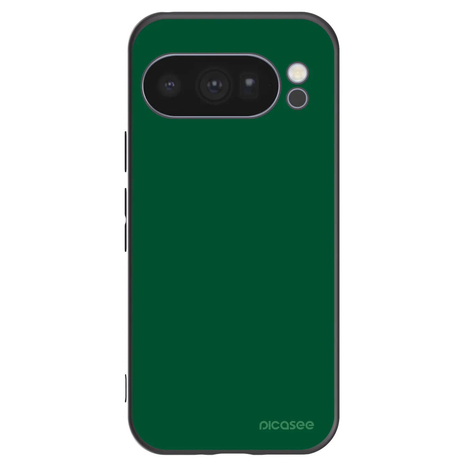 Picasee silikonový černý obal pro Google Pixel 10 Pro - Green Gleam