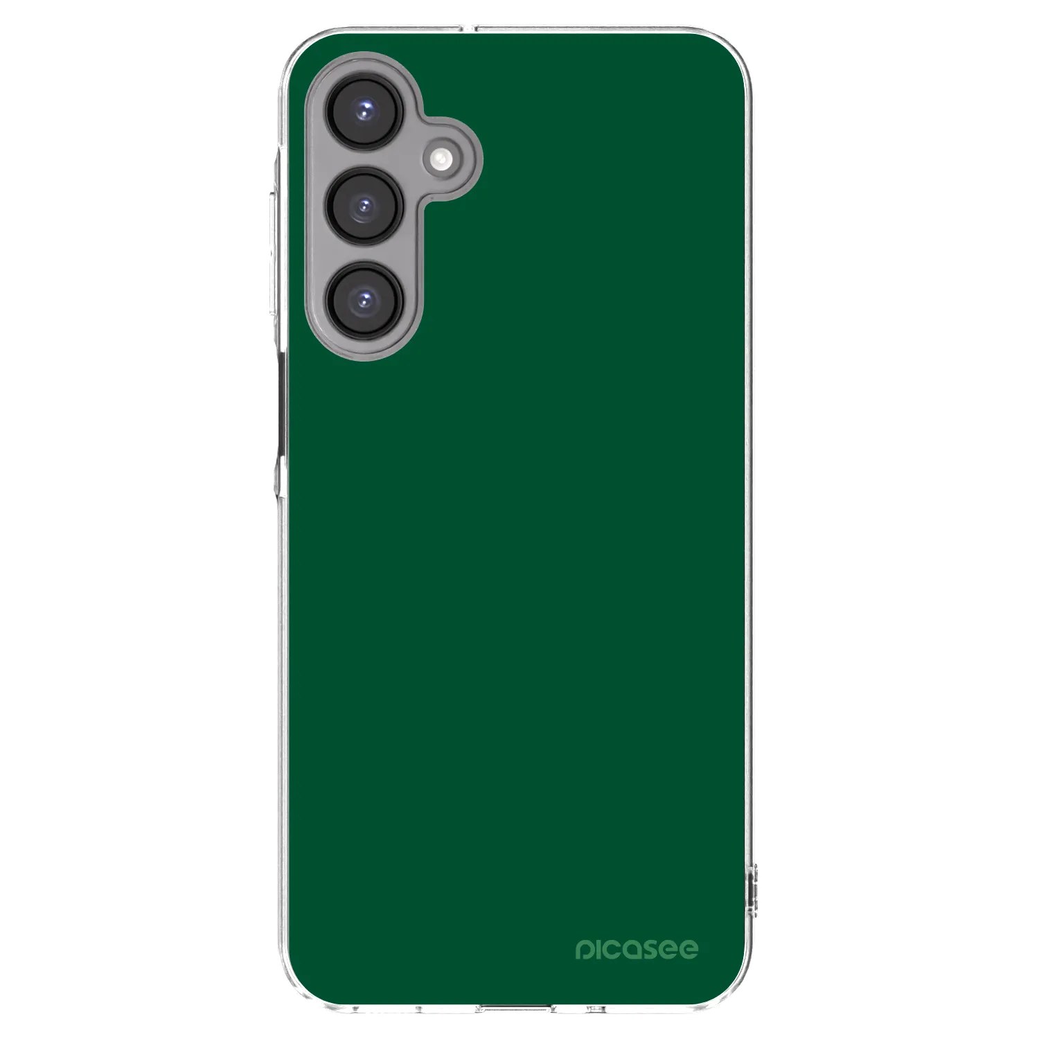 Picasee silikonový průhledný obal pro Samsung Galaxy A16 4G - Green Gleam