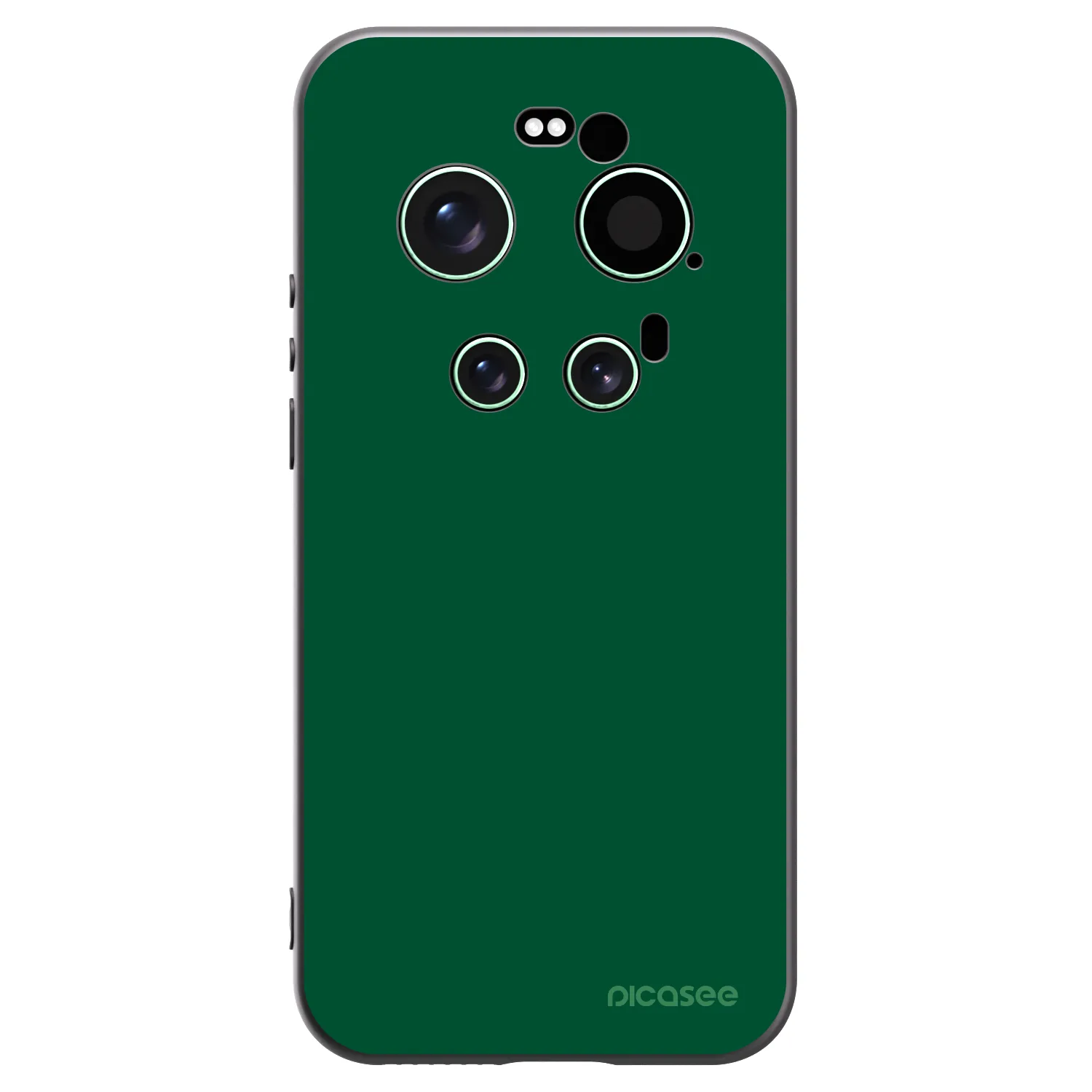 Picasee silikonový černý obal pro Xiaomi 17 Ultra - Green Gleam