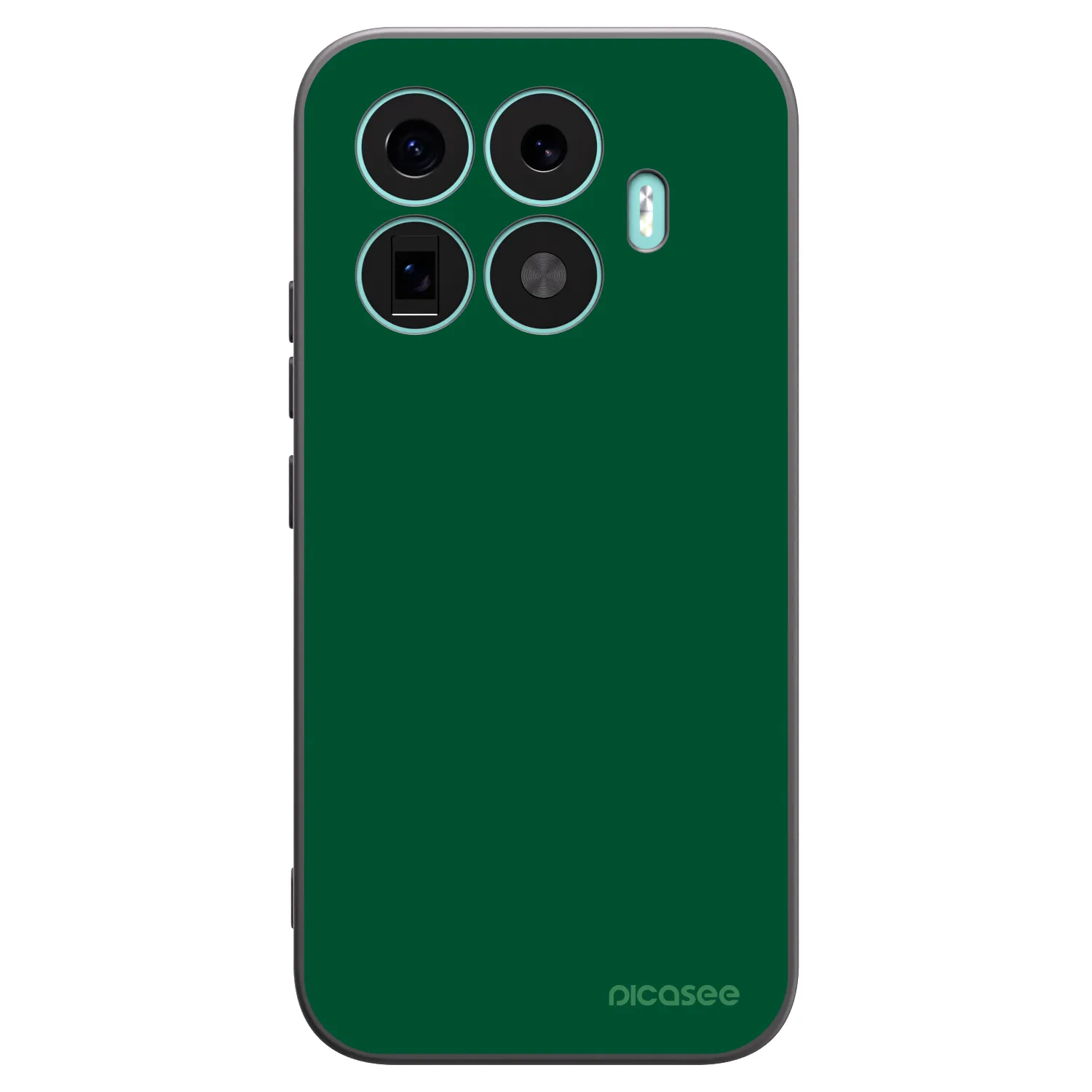 Picasee silikonový černý obal pro Xiaomi 17T - Green Gleam