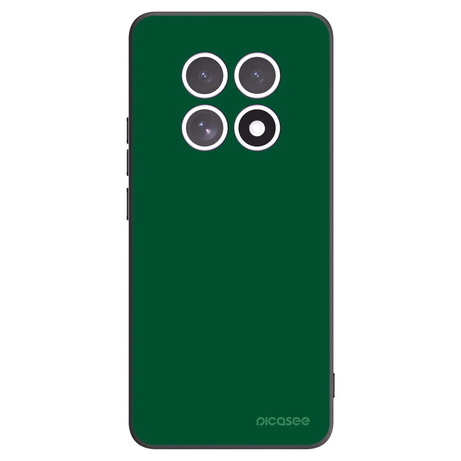 Picasee silikonový černý obal pro Xiaomi Redmi Note 15 5G - Green Gleam