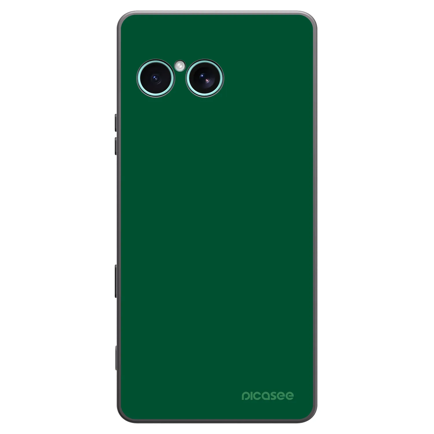 Picasee silikonový černý obal pro Sony Xperia 10 VII - Green Gleam