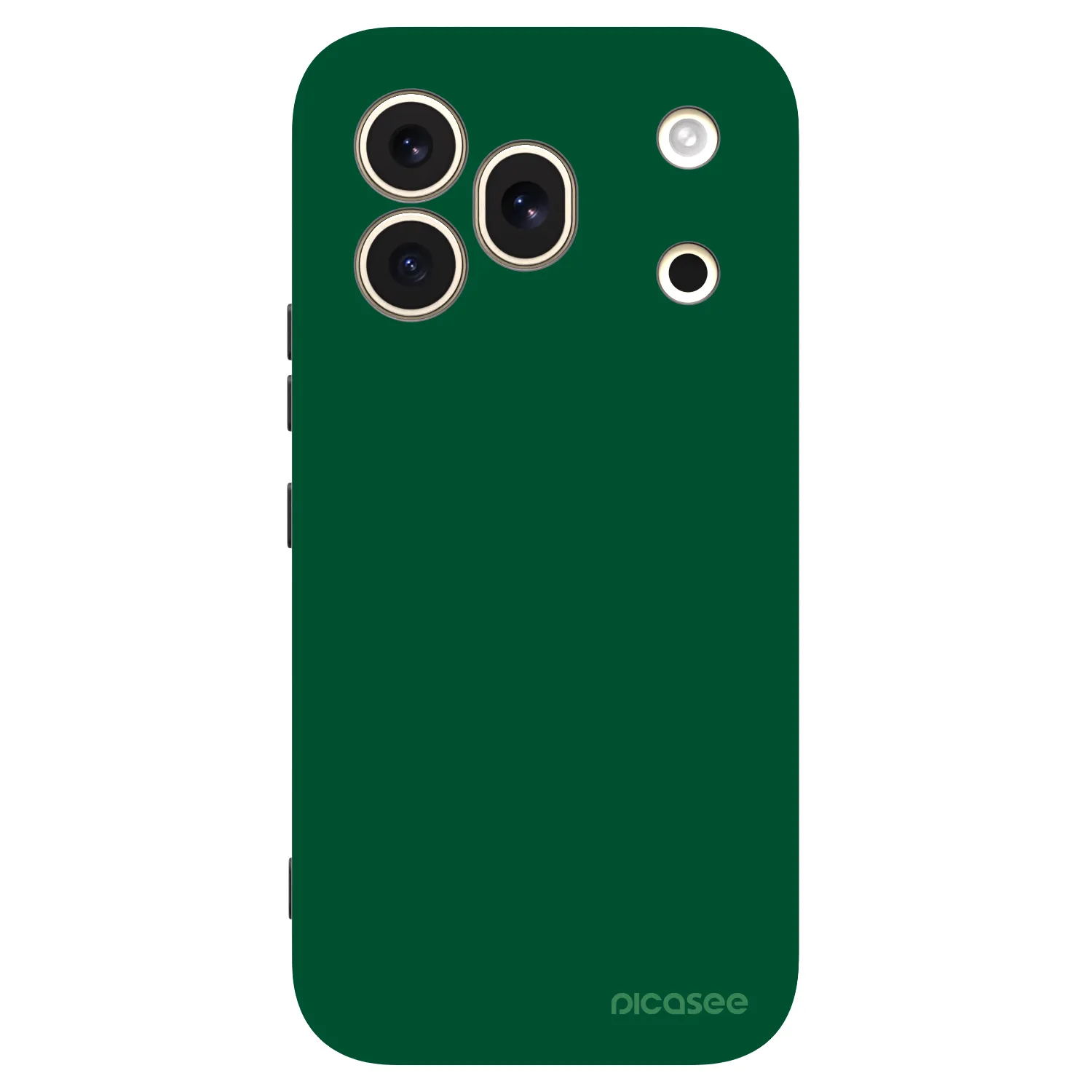 Picasee silikonový černý obal pro Honor 600 Pro - Green Gleam