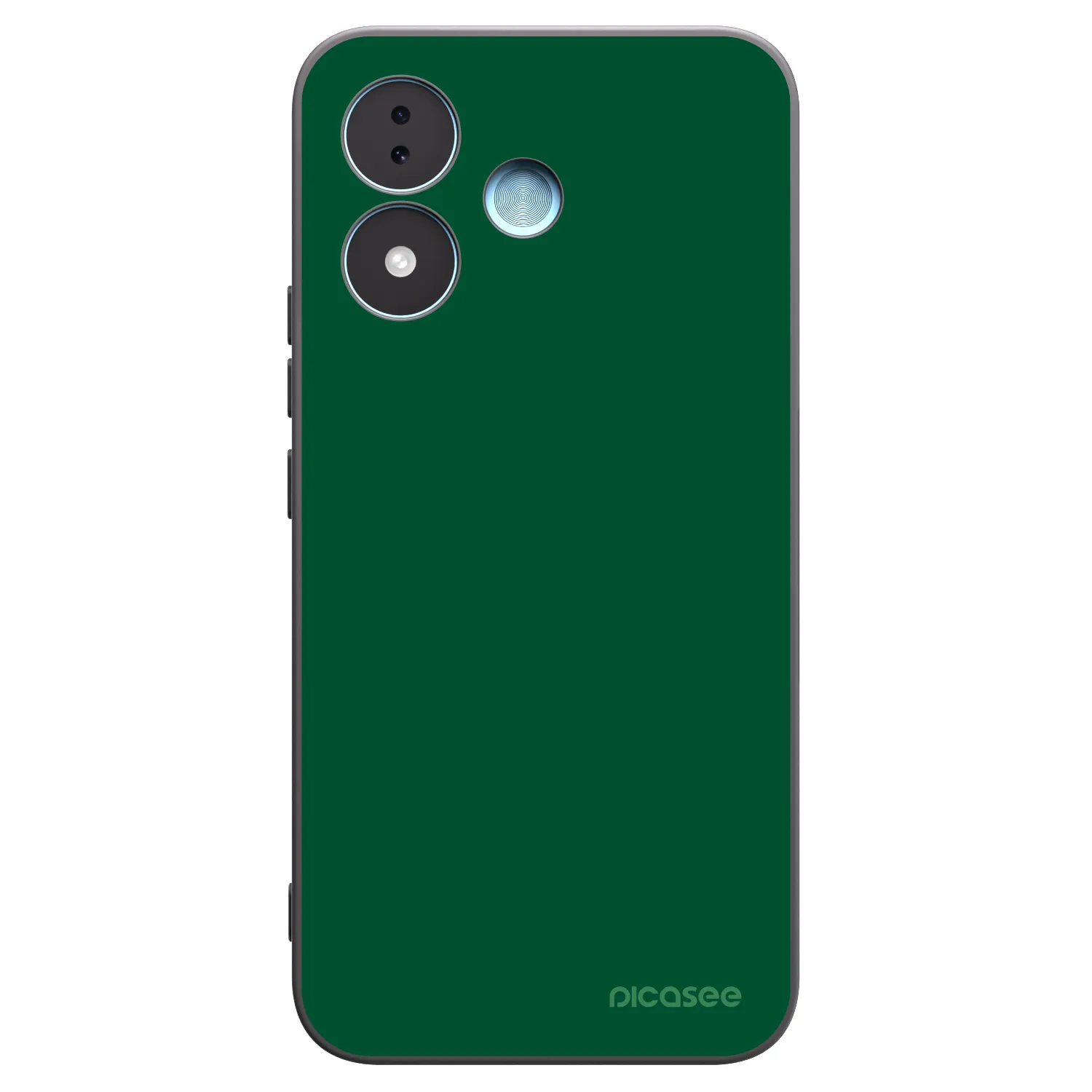 Picasee silikonový černý obal pro Xiaomi Redmi Note 17 5G - Green Gleam