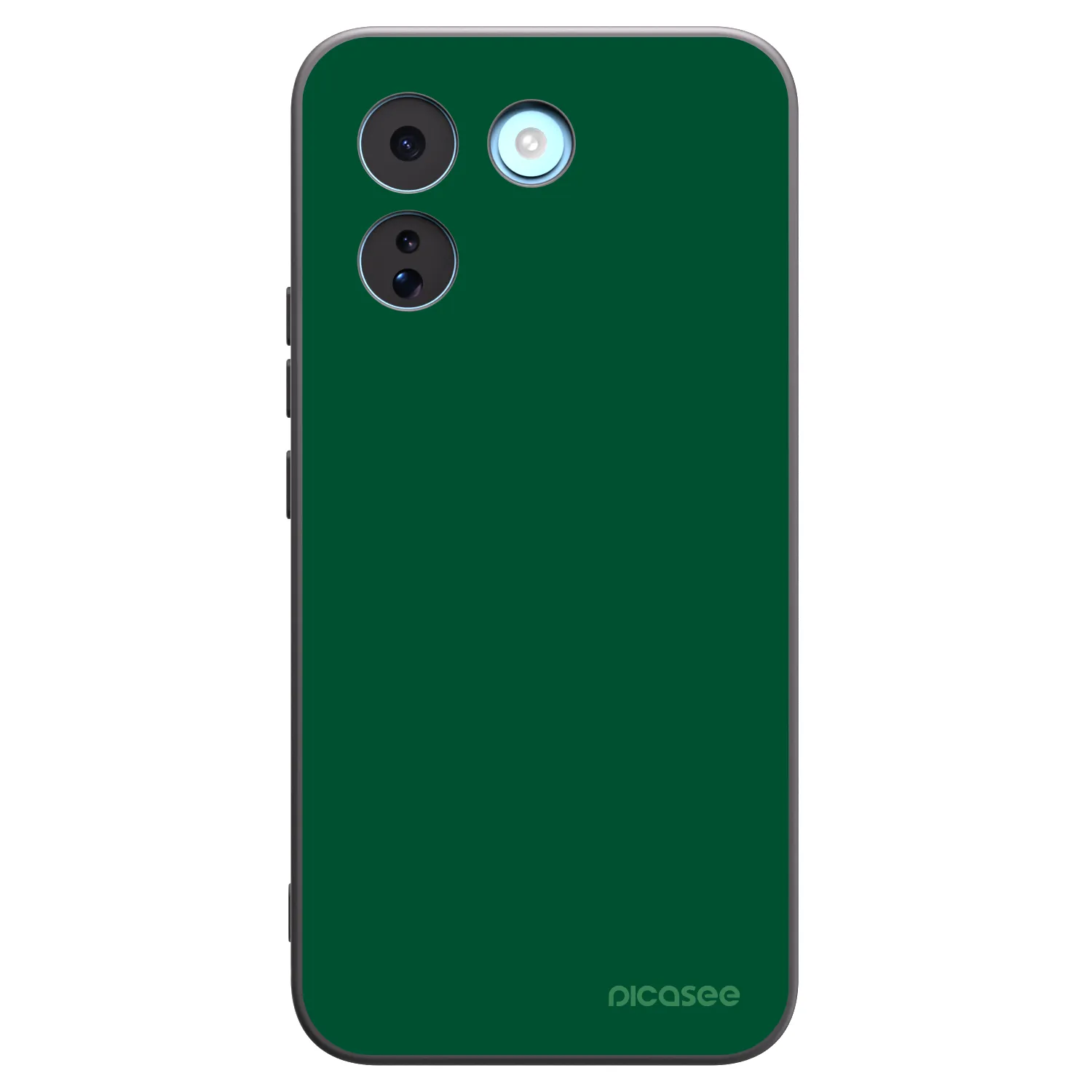 Picasee silikonový černý obal pro Xiaomi Redmi Note 17 Pro MAX 5G - Green Gleam