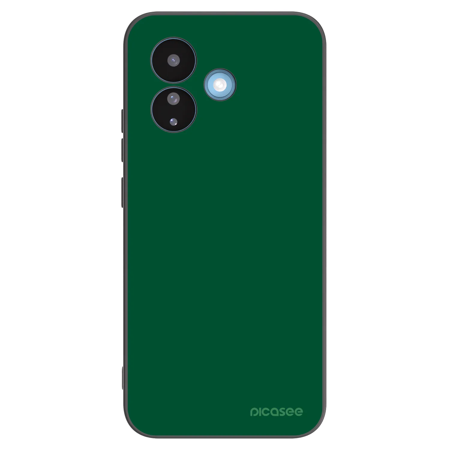 Picasee silikonový černý obal pro Xiaomi Redmi Note 17 Pro 5G - Green Gleam