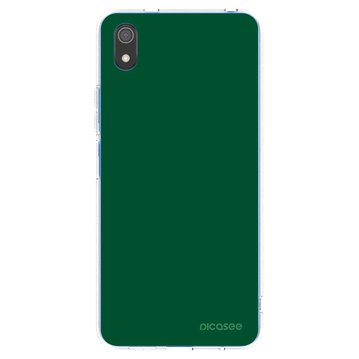 Picasee silikonový průhledný obal pro Xiaomi Redmi 7A - Green Gleam