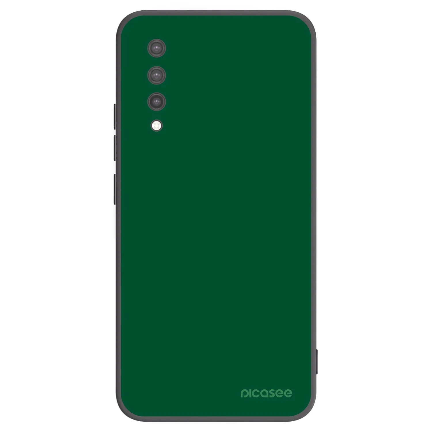Picasee silikonový černý obal pro Xiaomi Mi 9 Lite - Green Gleam