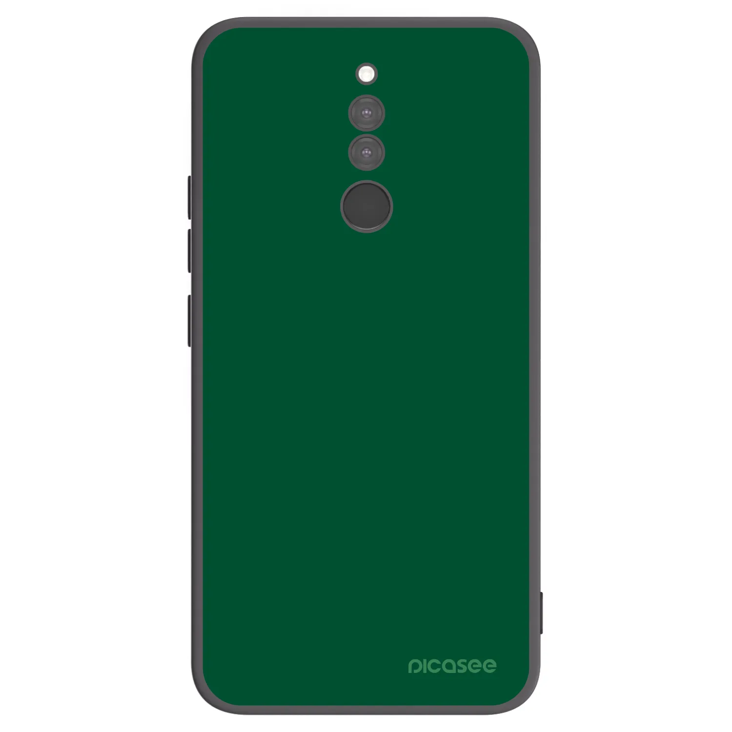 Picasee silikonový černý obal pro Xiaomi Redmi 8 - Green Gleam
