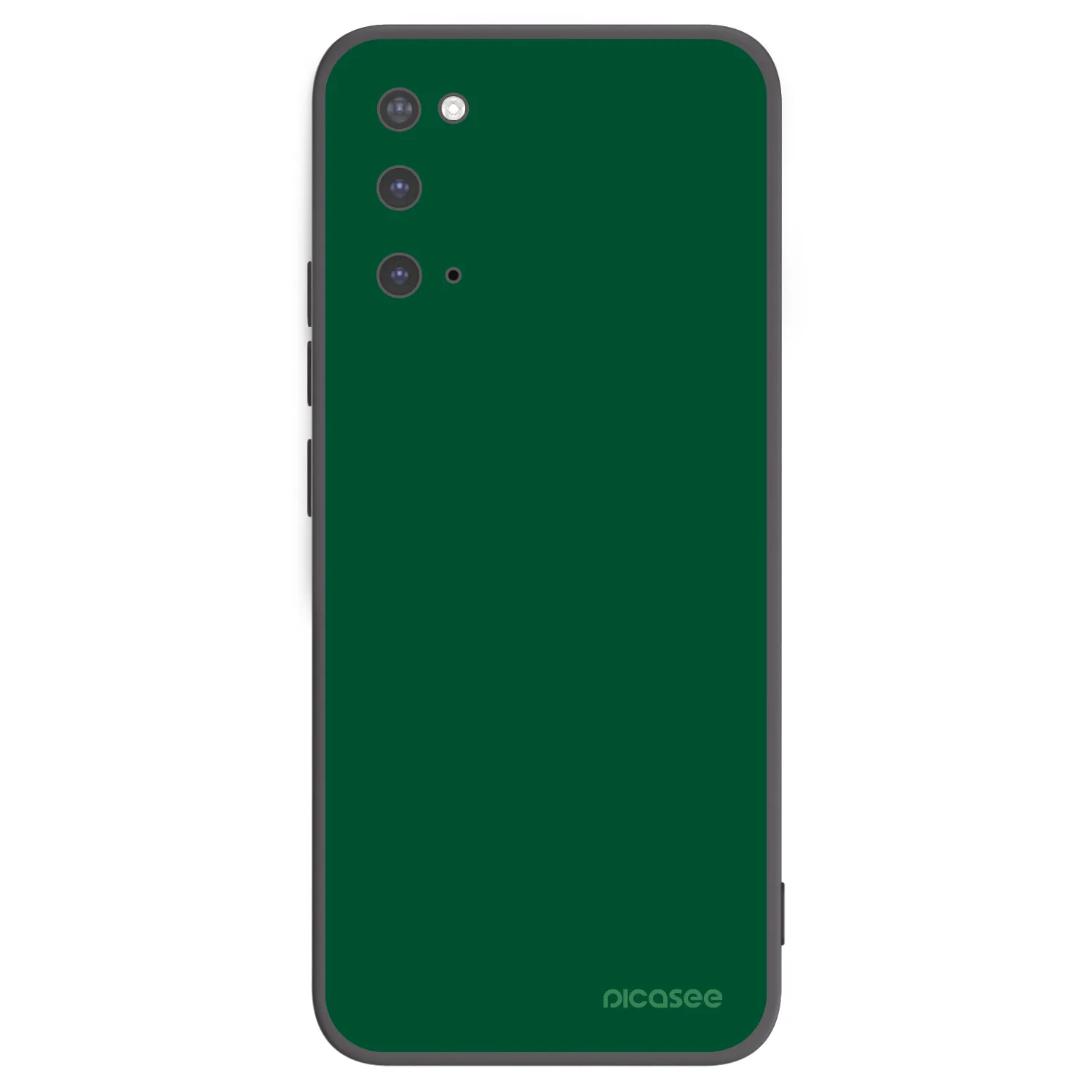 Picasee silikonový černý obal pro Samsung Galaxy S20 G980F - Green Gleam