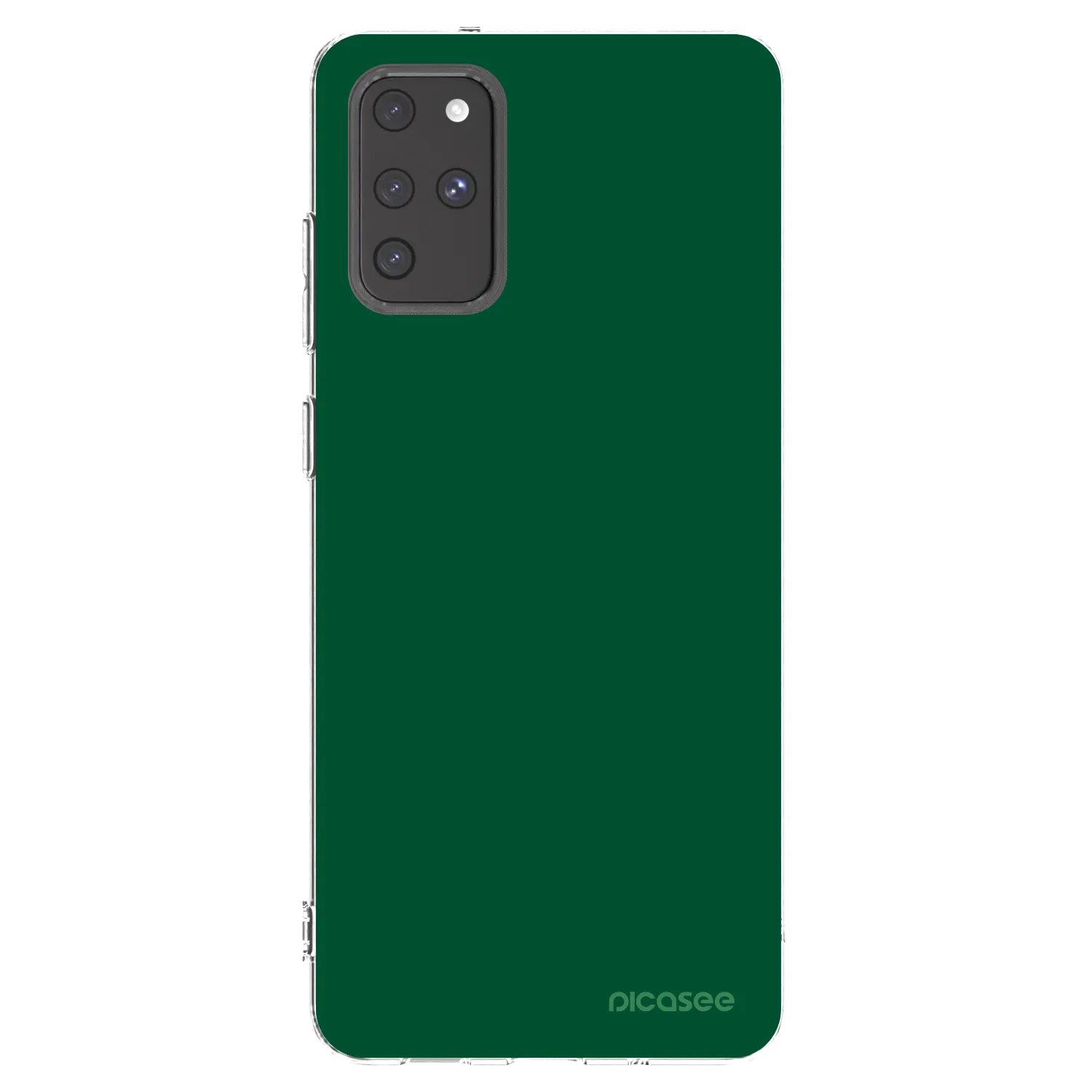 Picasee silikonový průhledný obal pro Samsung Galaxy S20+ G985F - Green Gleam
