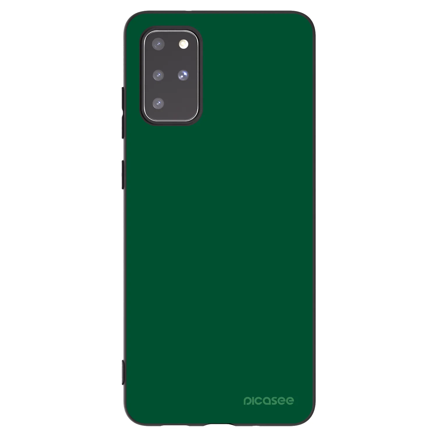 Picasee silikonový černý obal pro Samsung Galaxy S20+ G985F - Green Gleam