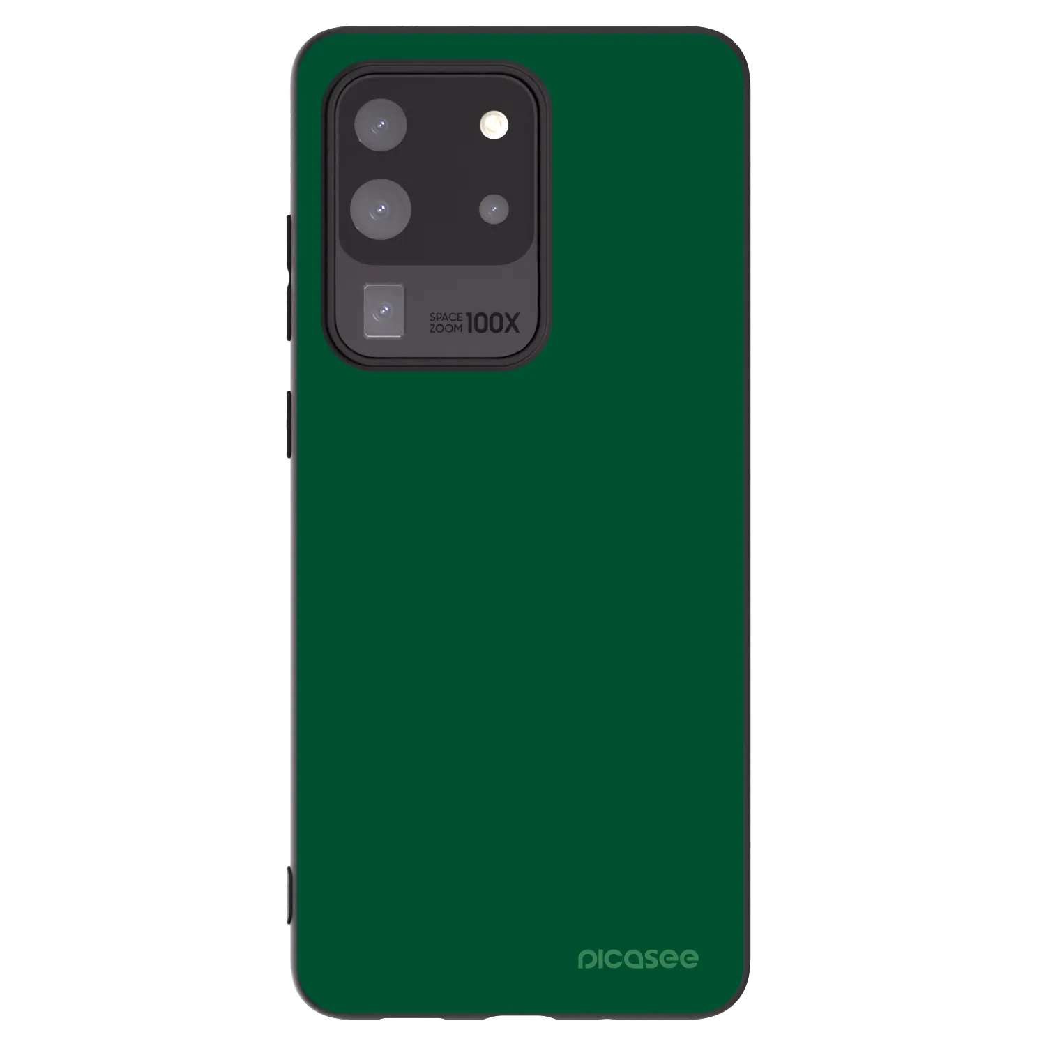 Picasee silikonový černý obal pro Samsung Galaxy S20 Ultra 5G G988F - Green Gleam