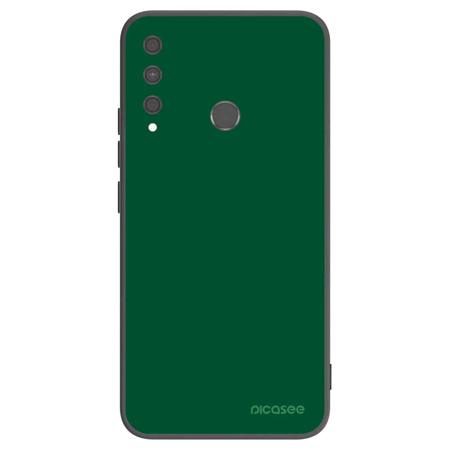 Picasee silikonový černý obal pro Huawei P40 Lite E - Green Gleam