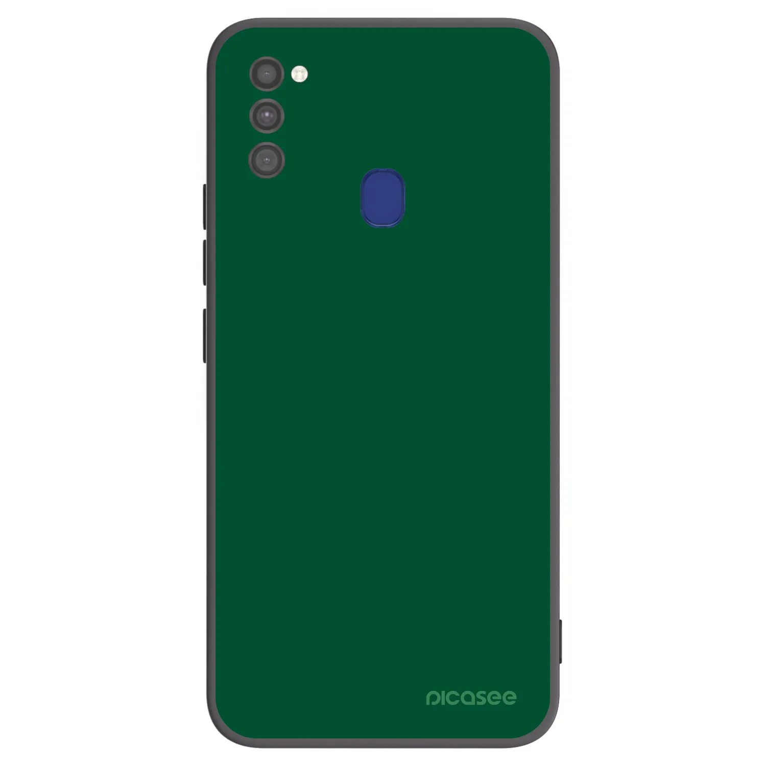 Picasee silikonový černý obal pro Samsung Galaxy M21 M215F - Green Gleam