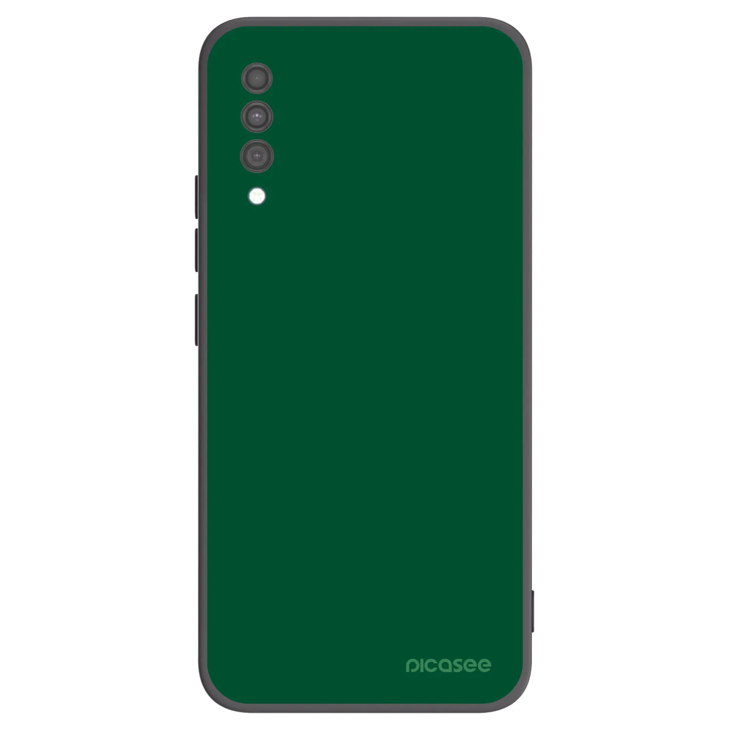 Picasee silikonový černý obal pro Samsung Galaxy A30s A307F - Green Gleam