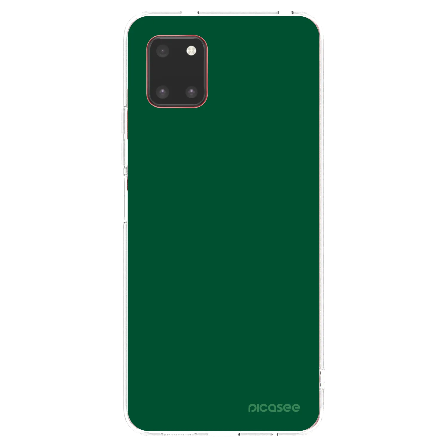Picasee silikonový průhledný obal pro Samsung Galaxy Note 10 Lite N770F - Green Gleam