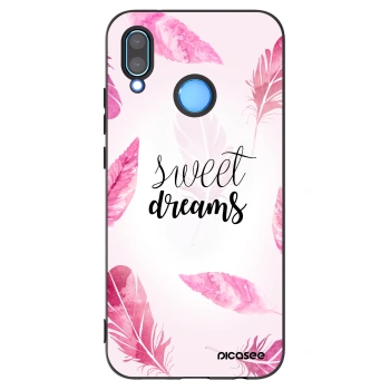 Picasee silikonový černý obal pro Huawei P20 Lite - Sladké sny
