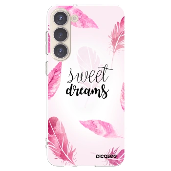 Picasee silikonový průhledný obal pro Samsung Galaxy S23+ 5G - Sladké sny