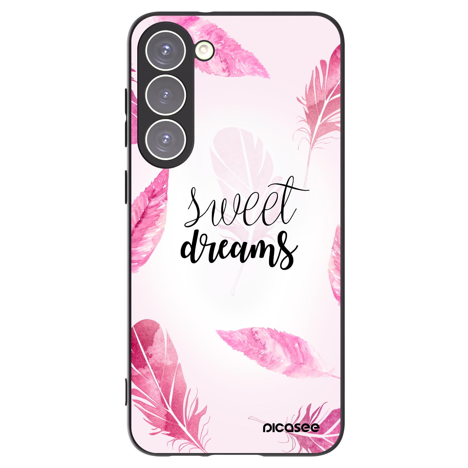 Picasee silikonový černý obal pro Samsung Galaxy S23+ 5G - Sladké sny
