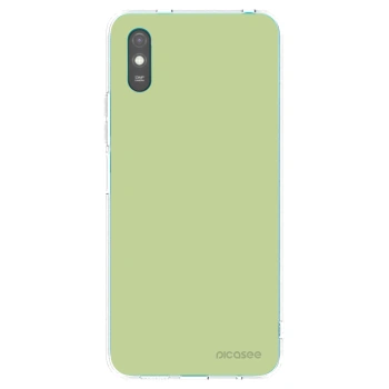 Picasee silikonový průhledný obal pro Xiaomi Redmi 9A - Heavenly Hints