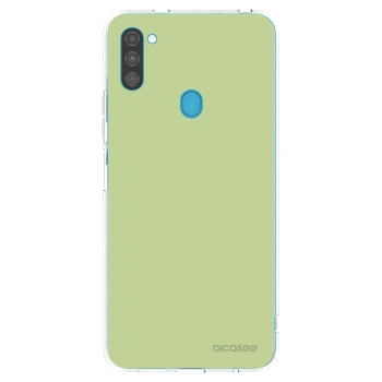Picasee silikonový průhledný obal pro Samsung Galaxy M11 - Heavenly Hints