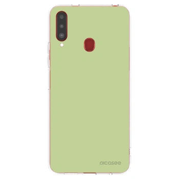 Picasee silikonový průhledný obal pro Samsung Galaxy A20s - Heavenly Hints